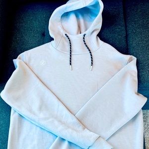 Legends Mens Large Hawthorne Tech Hoodie - Light Grey Heather